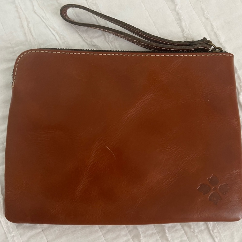 Patricia Nash Leather Wristlet